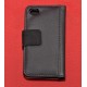 Coque portefeuille noir pour IPhone 4 / 4S