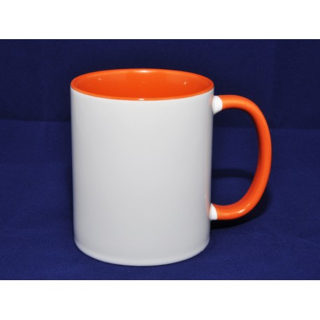 Mug intérieur orange