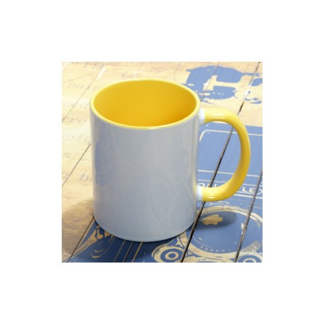 Mug intérieur jaune