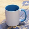 Mug intérieur bleu ciel
