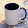 Mug intérieur bleu marine