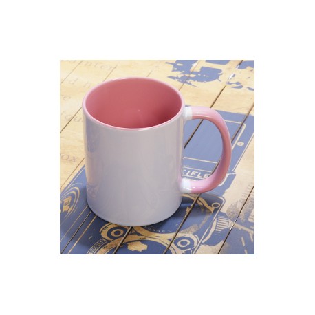 Mug intérieur et anse rose