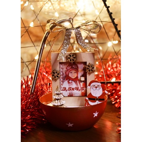 Boule de Noël "Wilson" rouge