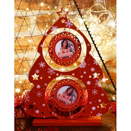 Cadre de Noël - sapin rouge "Helga"