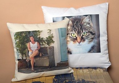 Les coussins personnalisables